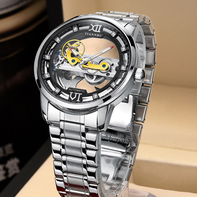 Lisslune | Skeleton Tourbillon Ultra Thin Automatic Mechanical Watch