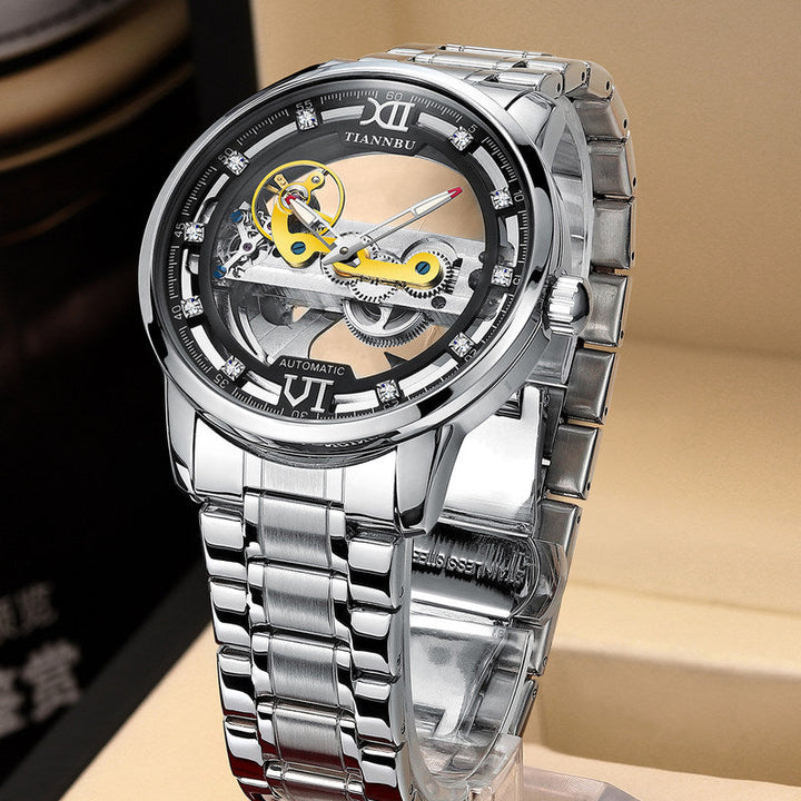 Lisslune | Skeleton Tourbillon Ultra Thin Automatic Mechanical Watch