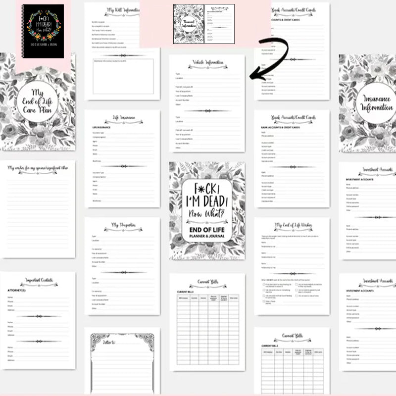 Lisslune | Damned I Am Dead, Life's End Planner