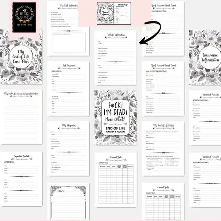 Lisslune | Damned I Am Dead, Life's End Planner