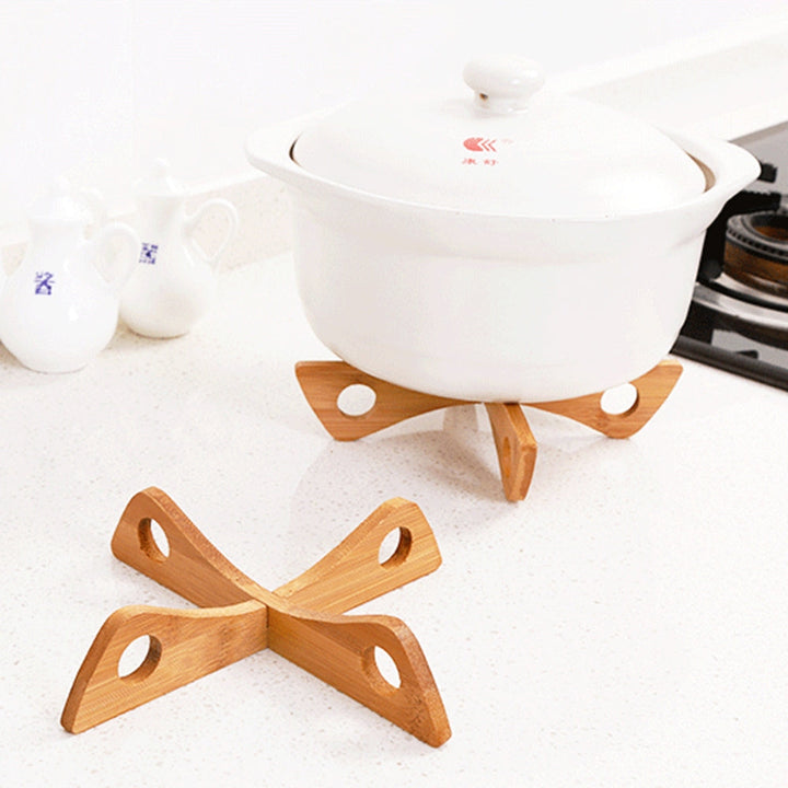 Lisslune | Bamboo Pot Stand & Steam Rack