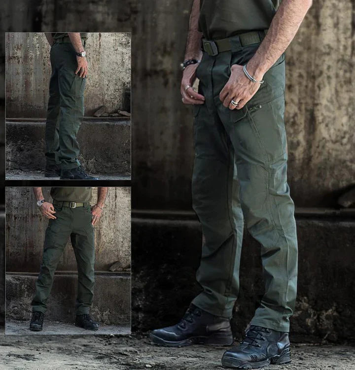 Lisslune | Outdoor Tactical Waterproof Pants Army Fan Multi-Pocket Combat Pants Ripstop Water Resistant Quick Dry Hiking Pants Cargo Pants