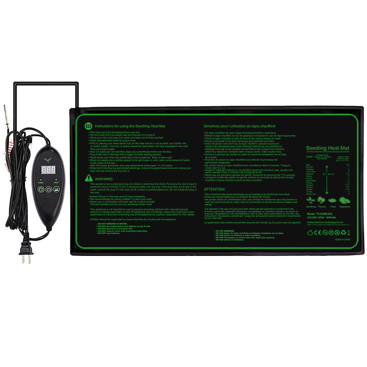 Lisslune | Heating mat for seedlings – Temperature control for faster germination and growth