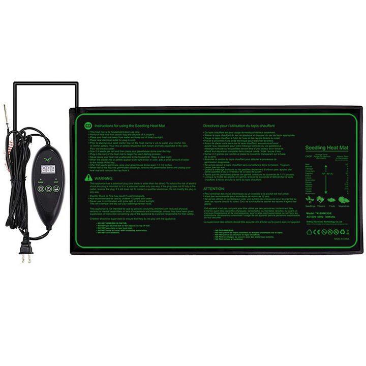 Lisslune | Heating mat for seedlings – Temperature control for faster germination and growth