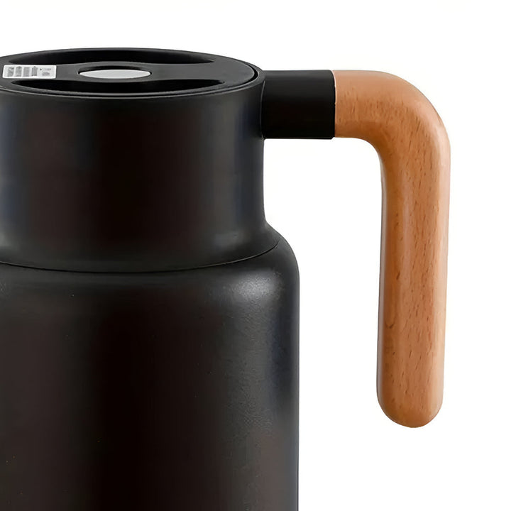 Lisslune | Classic Wooden Handle Thermal Carafe