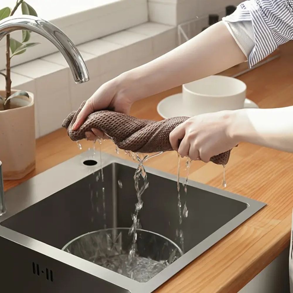 Lisslune | Honeycomb Absorbent Kitchen Towels
