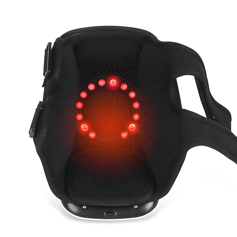 Lisslune | Knee Massager with Red Light Therapy for Pain Relief and Muscle Recovery