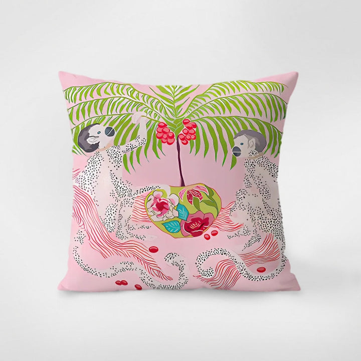 Lisslune | Zebra Tapestry Tassel Cushion Cover