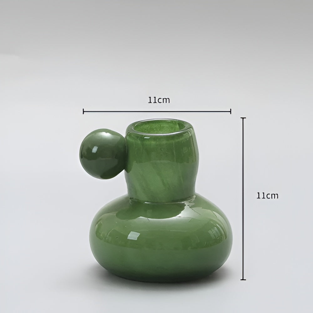 Lisslune | Celestial Nordic Glass Candle Holder