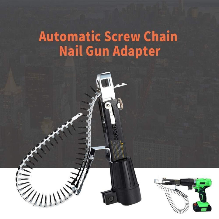 Lisslune | Electric Drill Chain Nail Gun Adapter