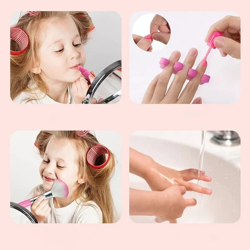 Lisslune | Princess Glamour – Kids Makeup Play Set | Safe & Fun Pretend Play Kit