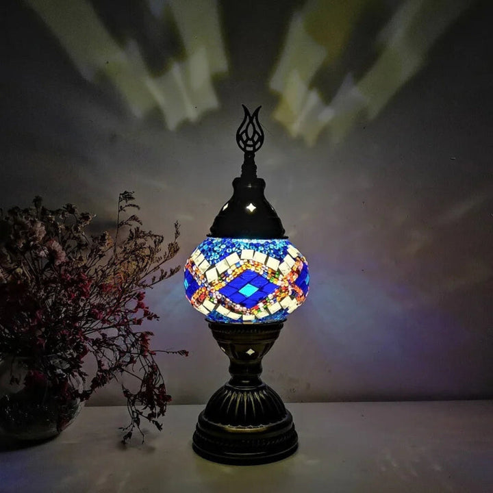 Lisslune | Mosaic Colorful Pattern Table Lamp