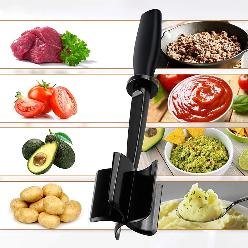 Lisslune | Multifunctional heat-resistant meat masher
