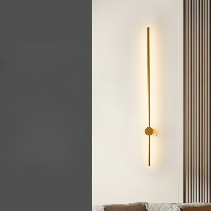Lisslune | NordicRod – Minimalist Wall Lamp with Plug for Chic Interiors