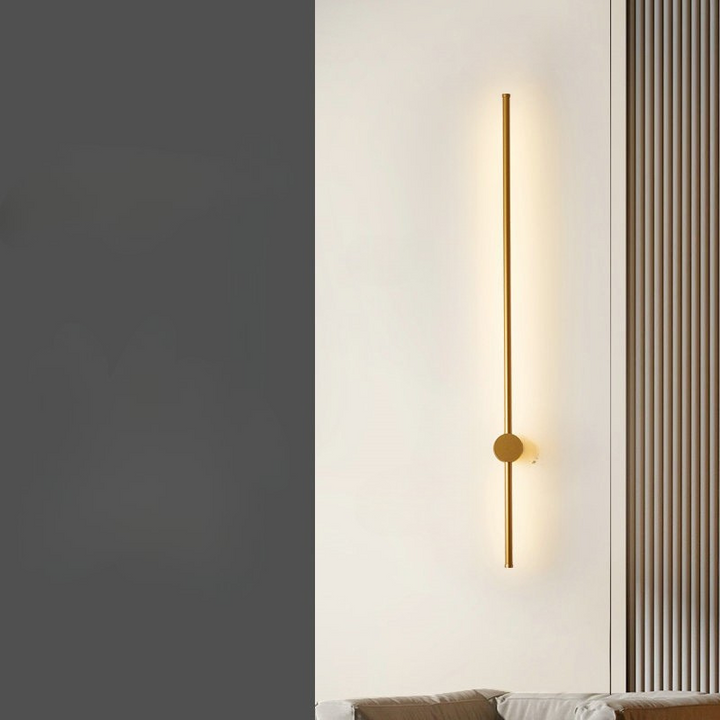 Lisslune | NordicRod – Minimalist Wall Lamp with Plug for Chic Interiors