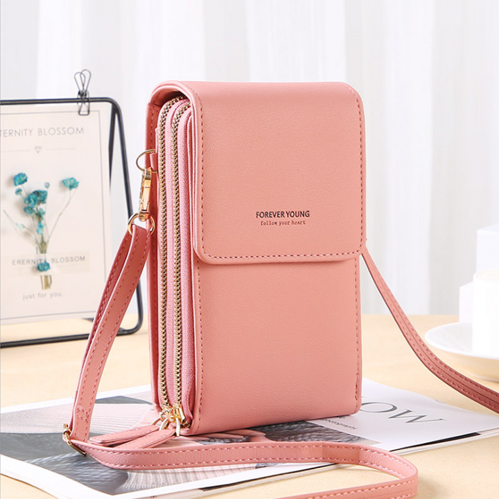 Lisslune | Large Capacity Elegant Shoulder Bag with Touchscreen for Phones