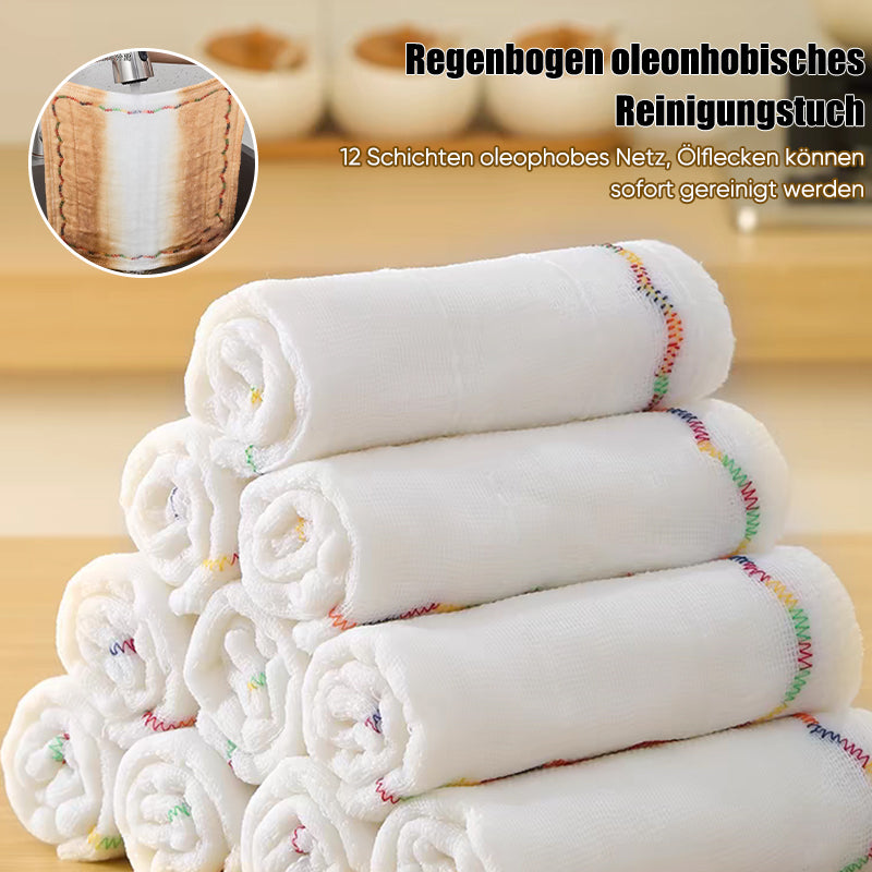 Lisslune | Rainbow Color Dish Cloth