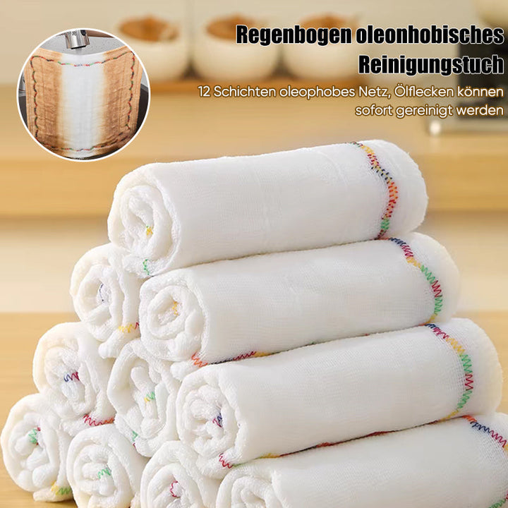 Lisslune | Rainbow Color Dish Cloth