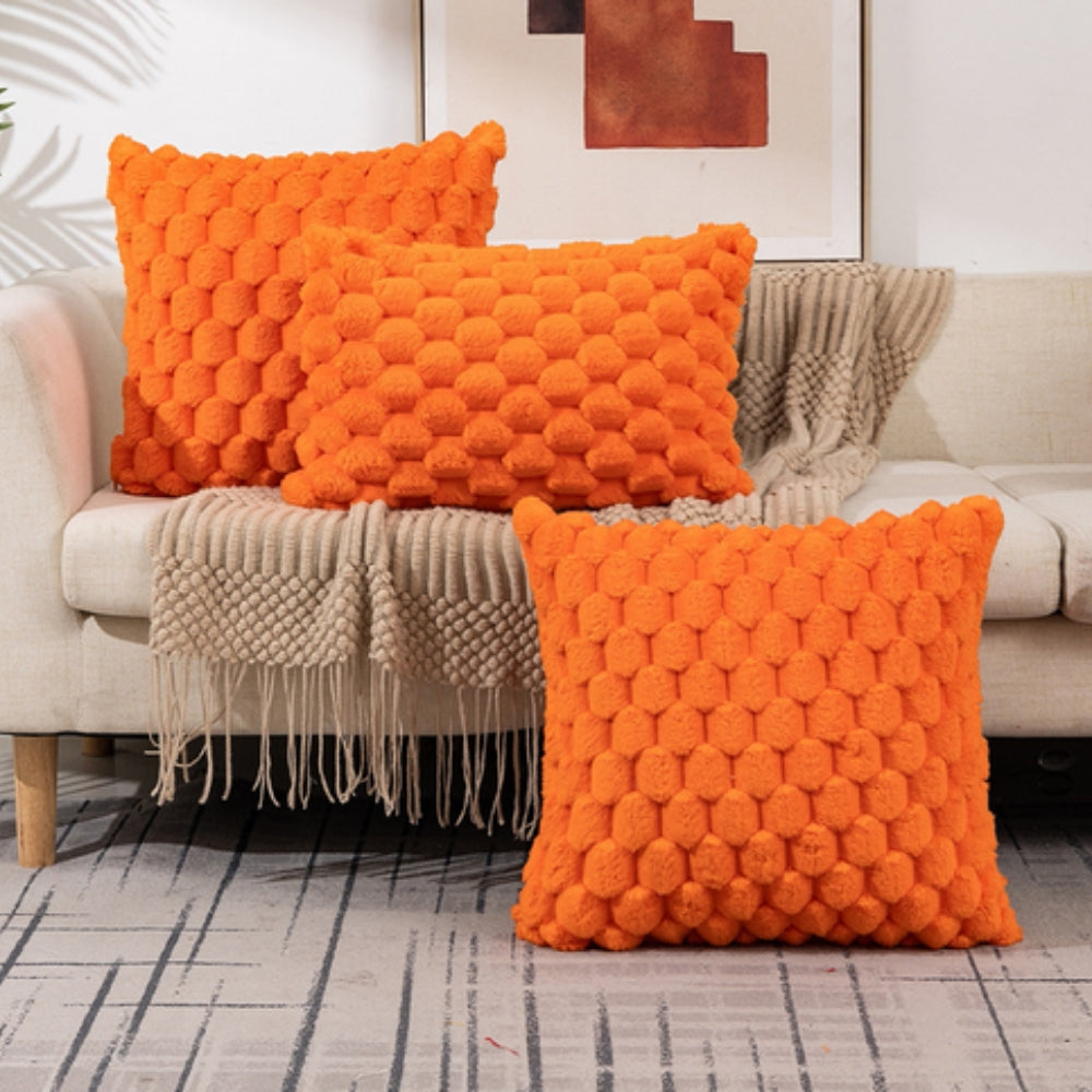 Lisslune | VelvetSoft Cushion Cover – UltraSoft Plush Cover for Sofa or Bed