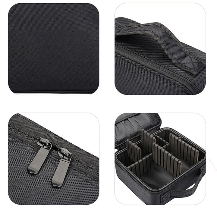 Lisslune | Makeup Cosmetic Storage Bag with Adjustable Compartment