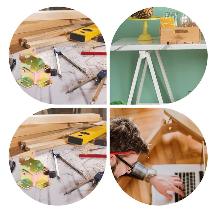 Lisslune | Lockable hinges for table legs