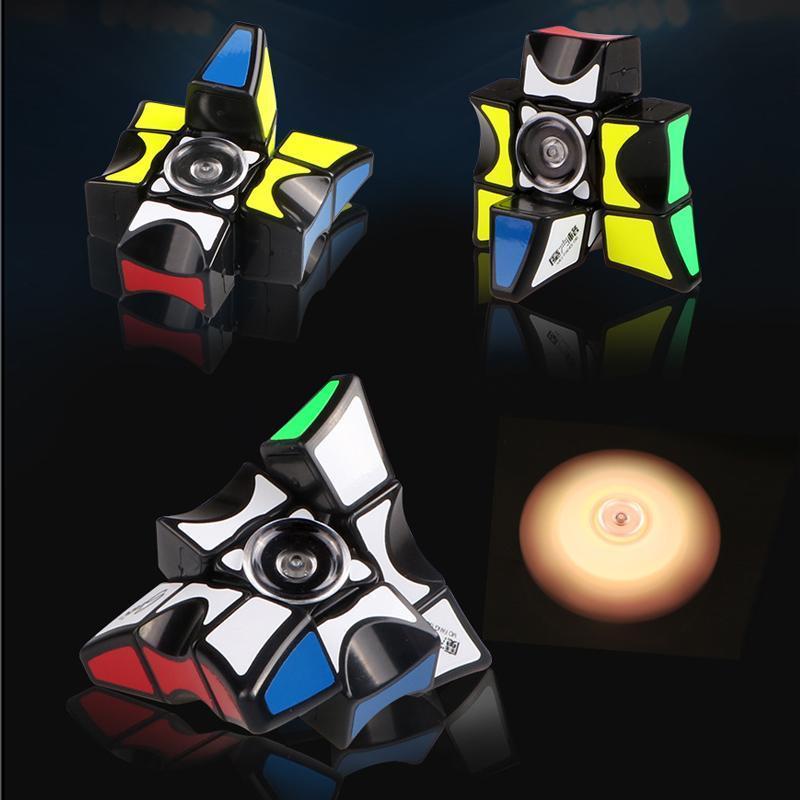 Lisslune | 2-in-1 Finger Magic Cube & Fidget Spinner