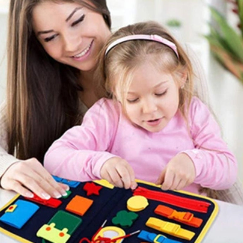 Lisslune | Toddler Activity Board Quiet Book