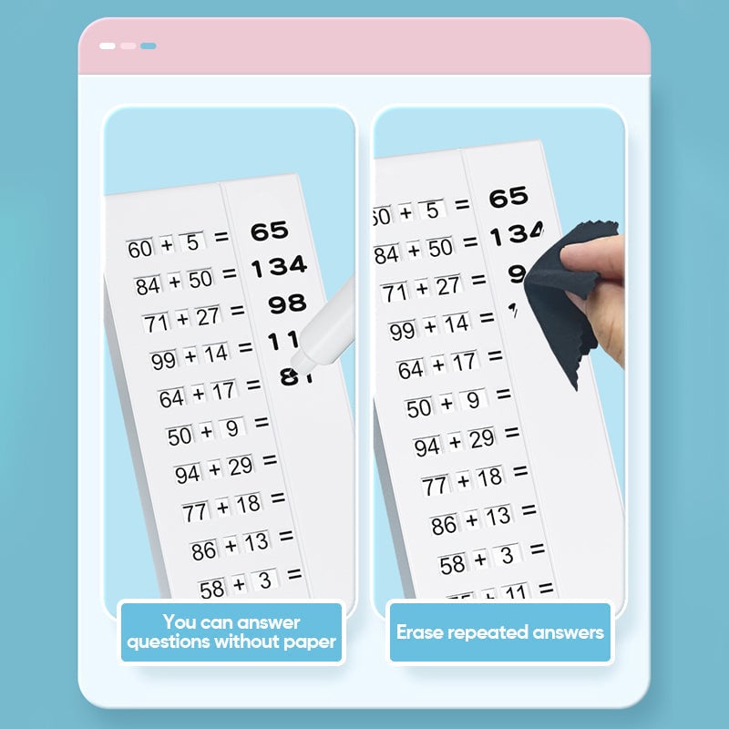 Lisslune | mamymarket™ - Children's Practice Math Board