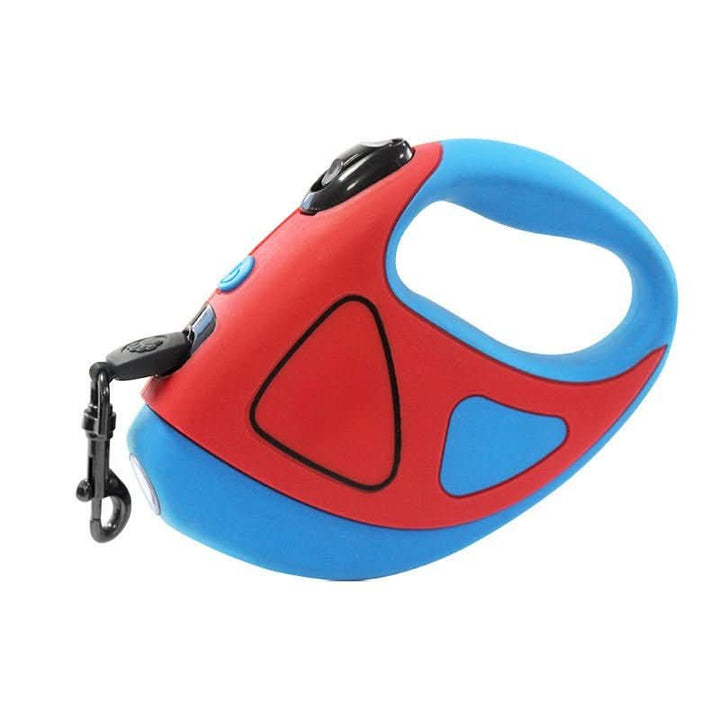 Lisslune | BRIGHTLEASH – LED dog leash with reflectors & retraction mechanism for safe walks
