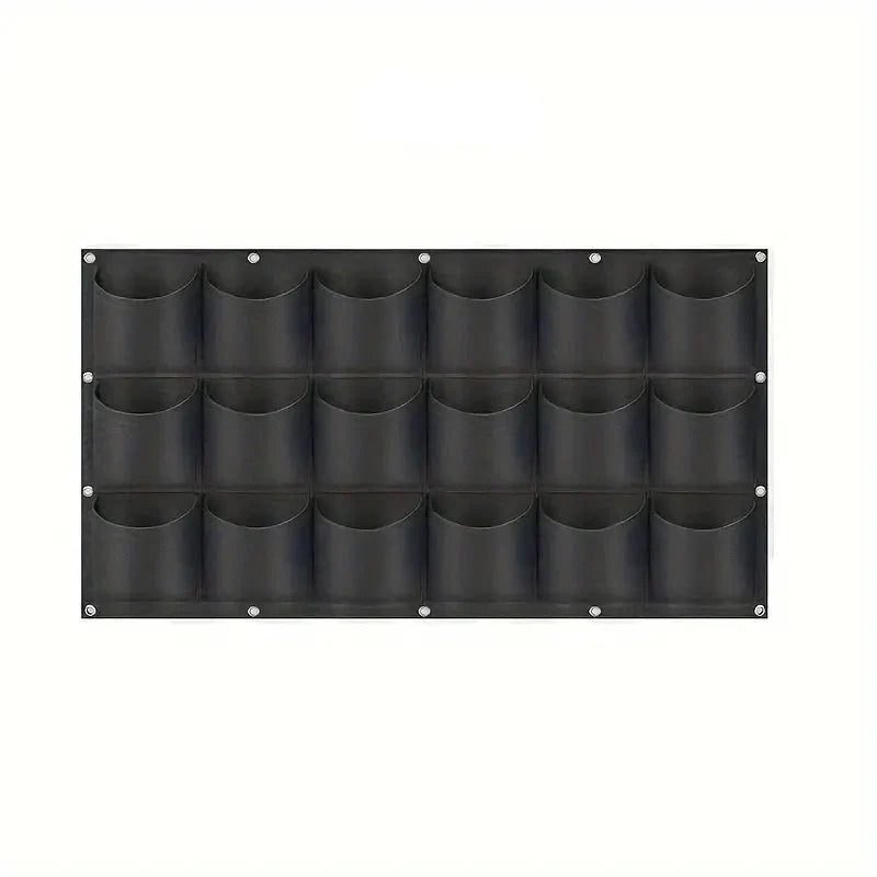 Lisslune | Felt Plant Bag for Vertical Wall Mounting – Three-dimensional, Non-woven Plant Bag