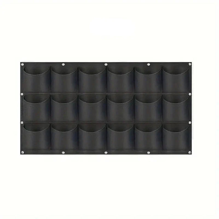 Lisslune | Felt Plant Bag for Vertical Wall Mounting – Three-dimensional, Non-woven Plant Bag
