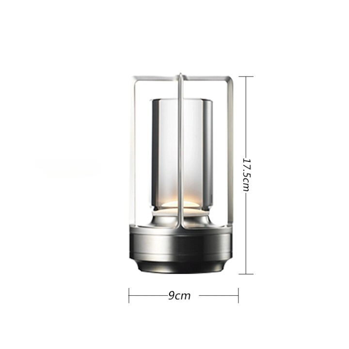 Lisslune | Cordless Table Lamp - Dimmable & Rechargeable Waterproof Desk Light