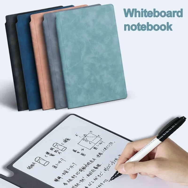 Lisslune | Smart Reusable Leather Notebook