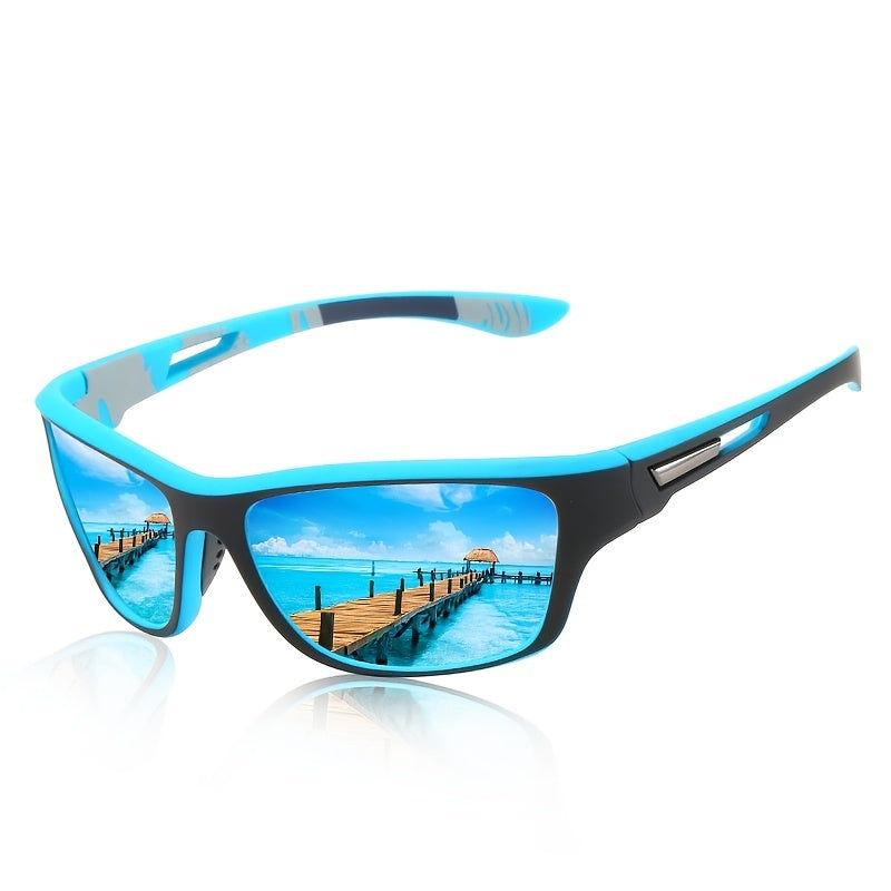 Lisslune | Sports Sunglasses for Men – Polarized with UV400 Protection – VisionX Pro