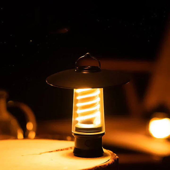 Lisslune | Versatile LED camping lantern with flashlight function