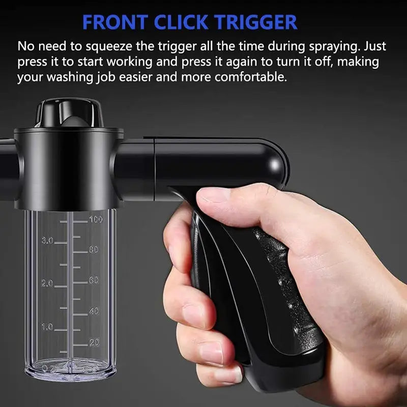 Lisslune | Multifunctional Car Wash Gun – Spray Gun with Microfiber Attachment for Thorough Cleaning