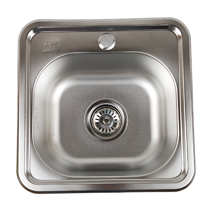 Lisslune | Single bowl kitchen sink Micro Len 38x38 - siphon
