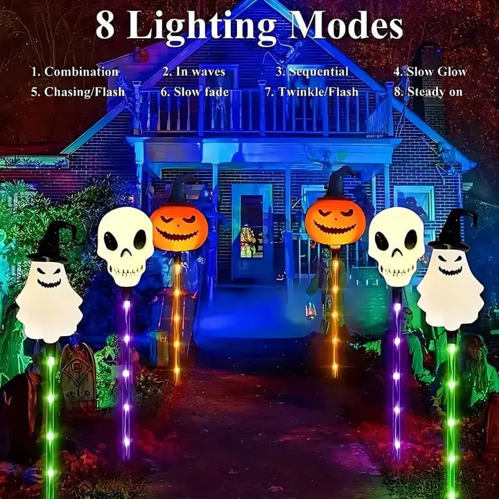 Lisslune | 6 in 1 Halloween Solar Garden Lights