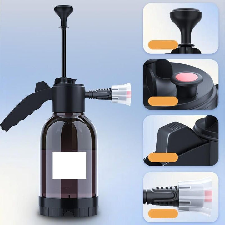 Lisslune | Double nozzle 2L foam sprayer for car washing and cleaning