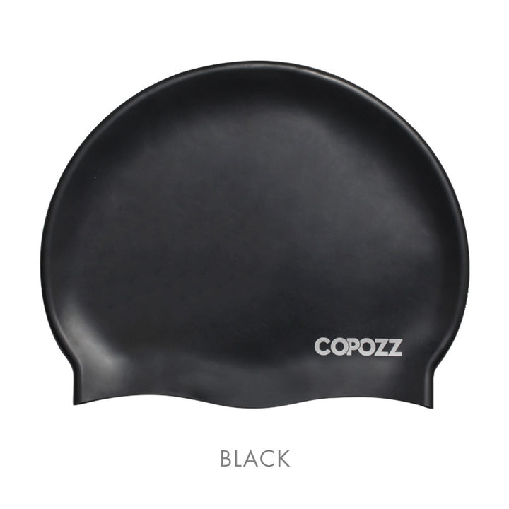 Lisslune | Waterproof silicone swim cap for long hair with ear protection