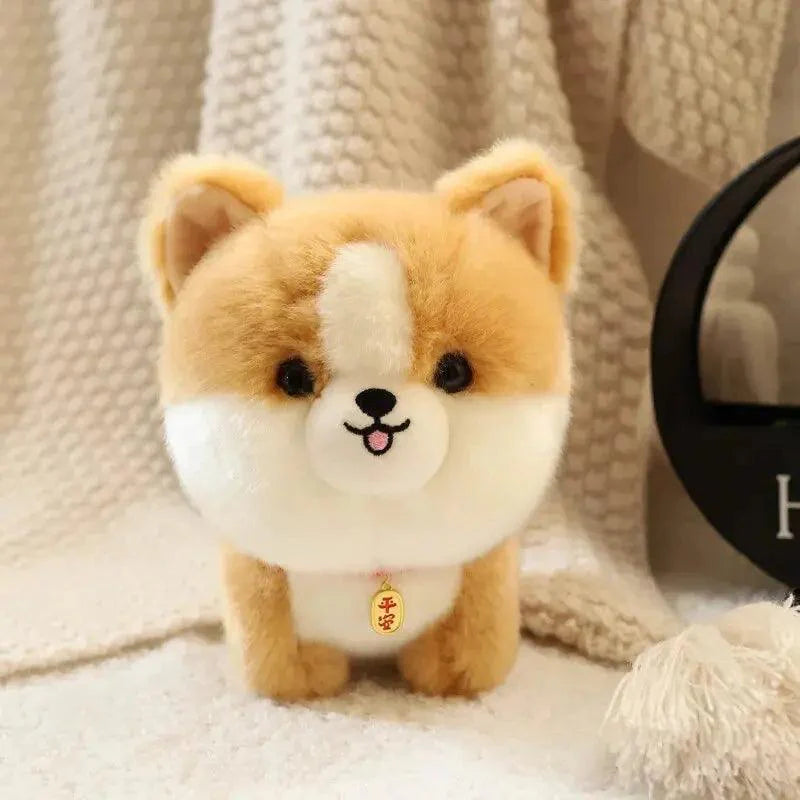 Lisslune | Charming Kawaii Chow-Pom-Corgi Mix Plush Pet Doll
