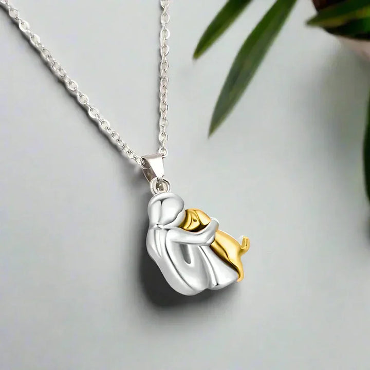 Lisslune | PawHeart Necklace – Jewelry for Dog Lovers with Paw Print