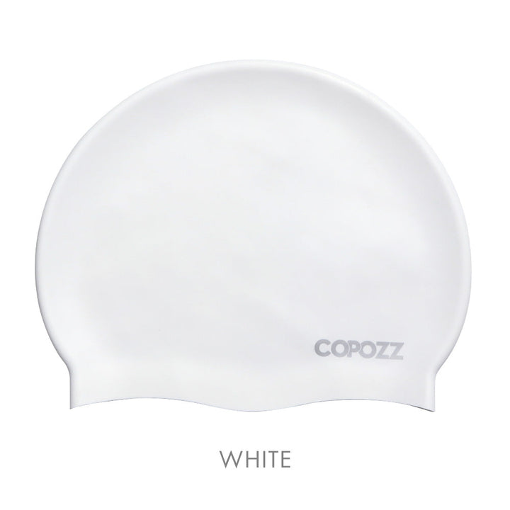 Lisslune | Waterproof silicone swim cap for long hair with ear protection