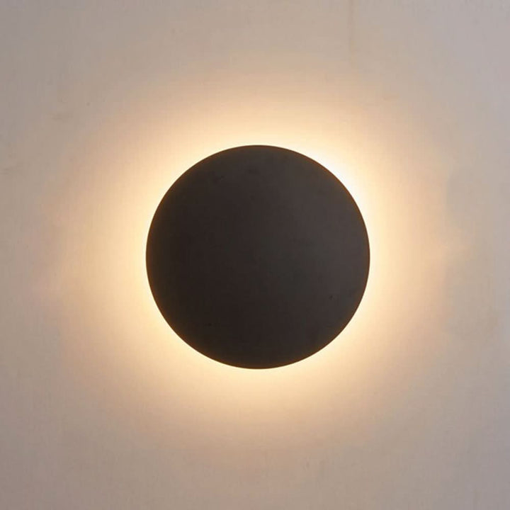 Lisslune | GlowNight Metal Round LED Wall Light
