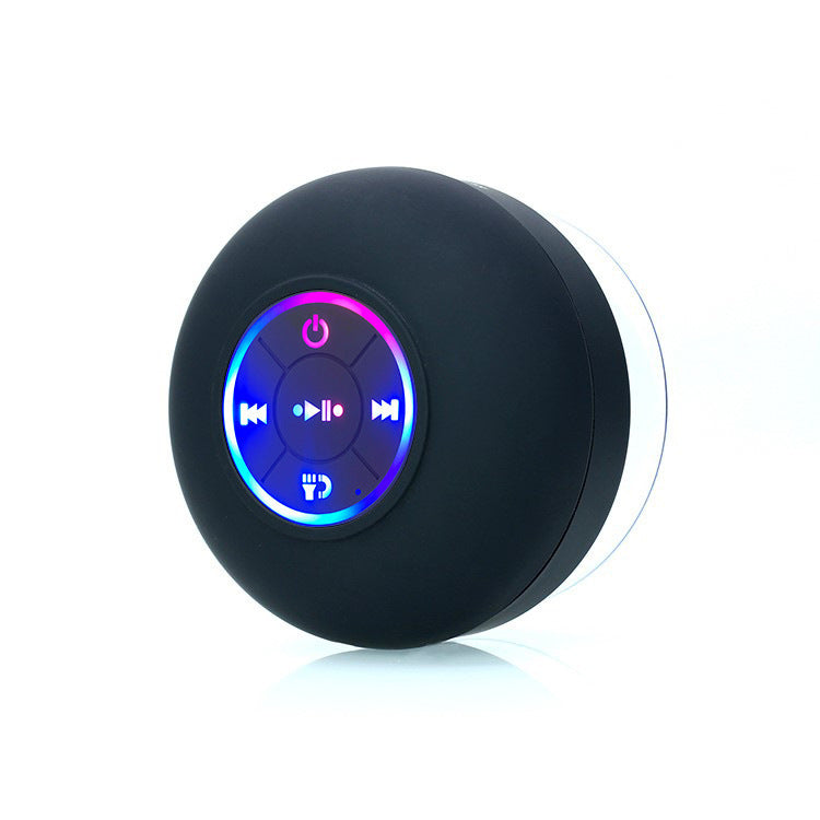 Lisslune | Mini Bluetooth Shower Speaker with LED Light