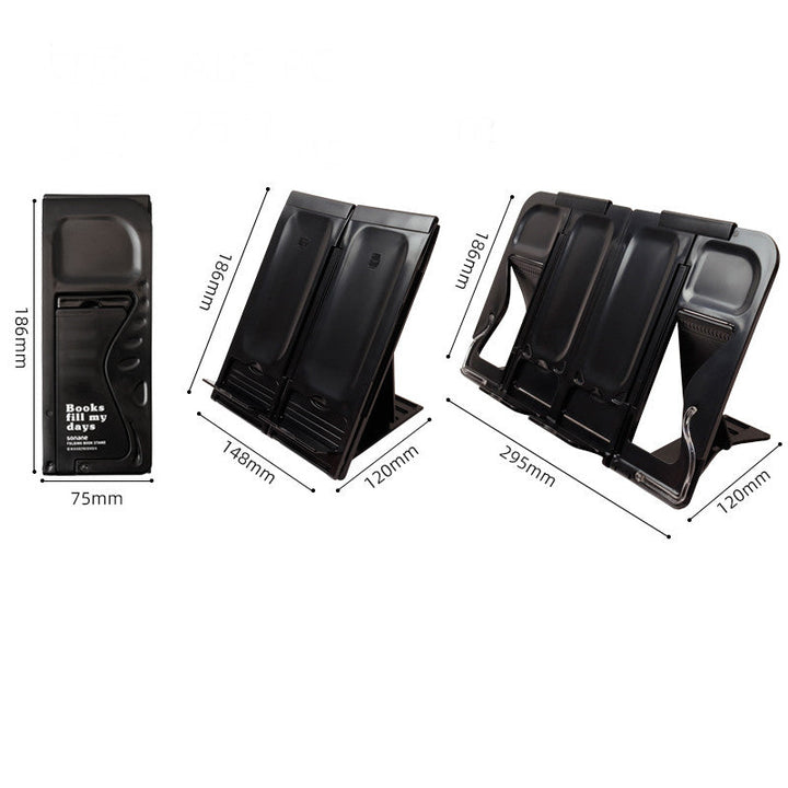 Lisslune | Foldable Solid Color Portable Desktop Reading Stand
