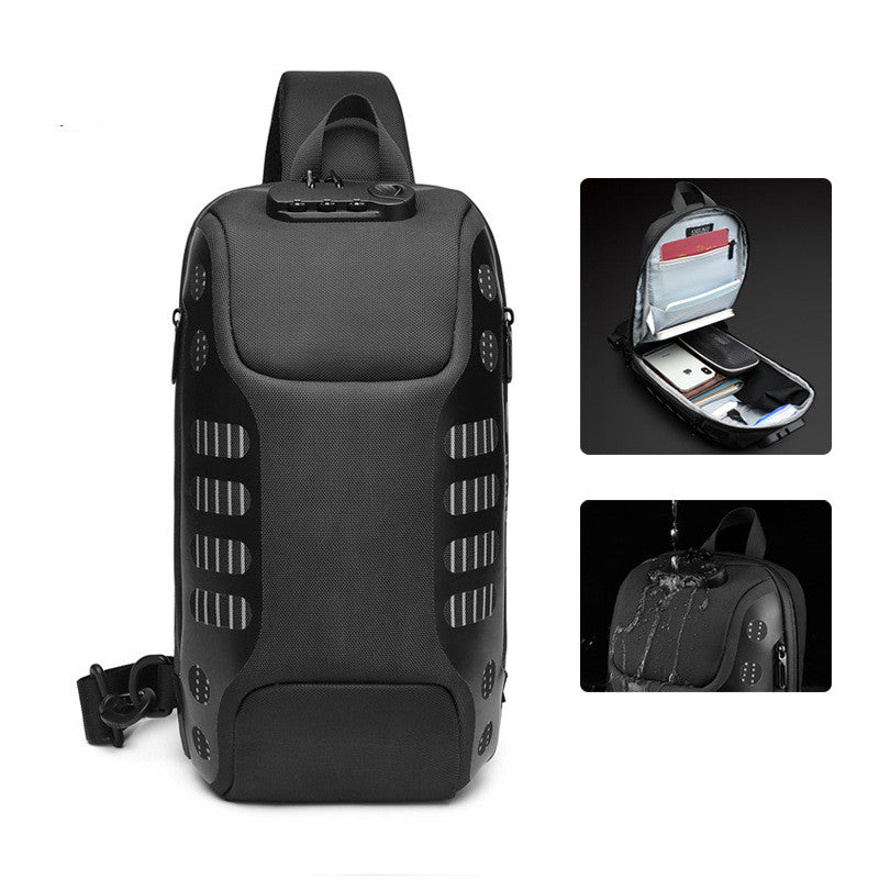Lisslune | Anti-Theft Water-Resistant Sling Bag, for Biking, Walking, Travel