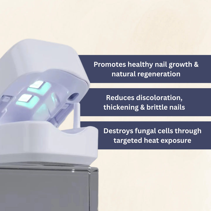 Lisslune | Ultraviolet Light for Nail Fungus Therapy Device | Portable, Easy-to-Use & Effective for Home Treatment