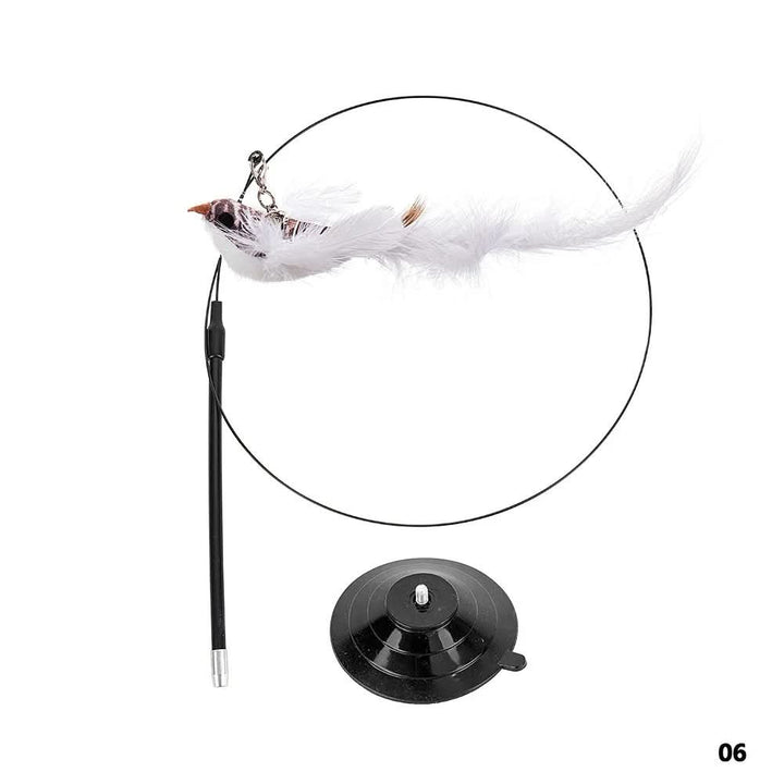 Lisslune | FLATTERN FREUND – Interactive cat toy with fluttering wings for natural hunting fun