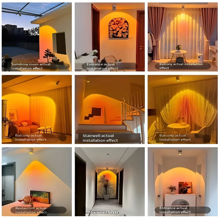 Lisslune | Light - Modern Sunset LED Wall Light